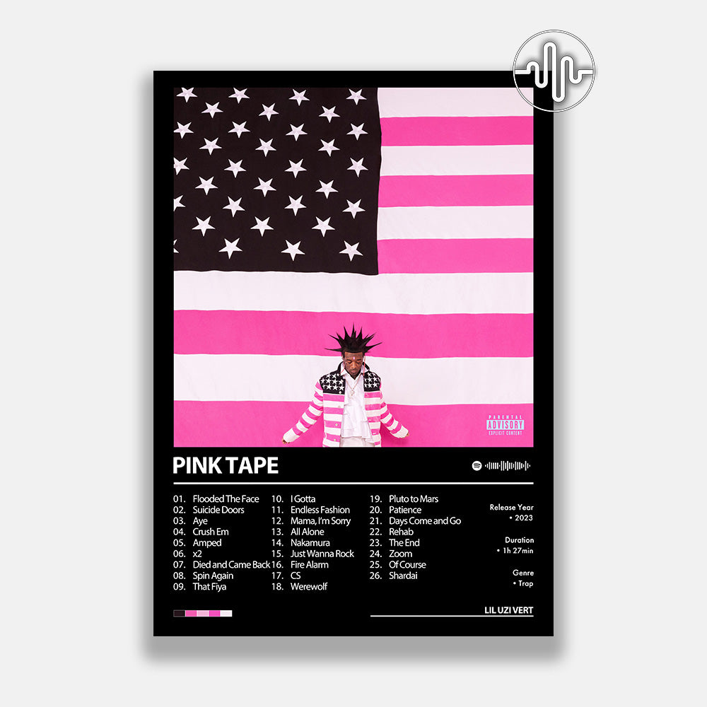 Lil Uzi Vert - Pink Tape | Affiche de couverture de l'album