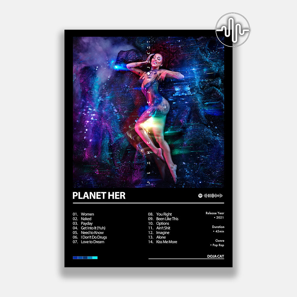 Doja Cat - Planet Her | Album cover poster