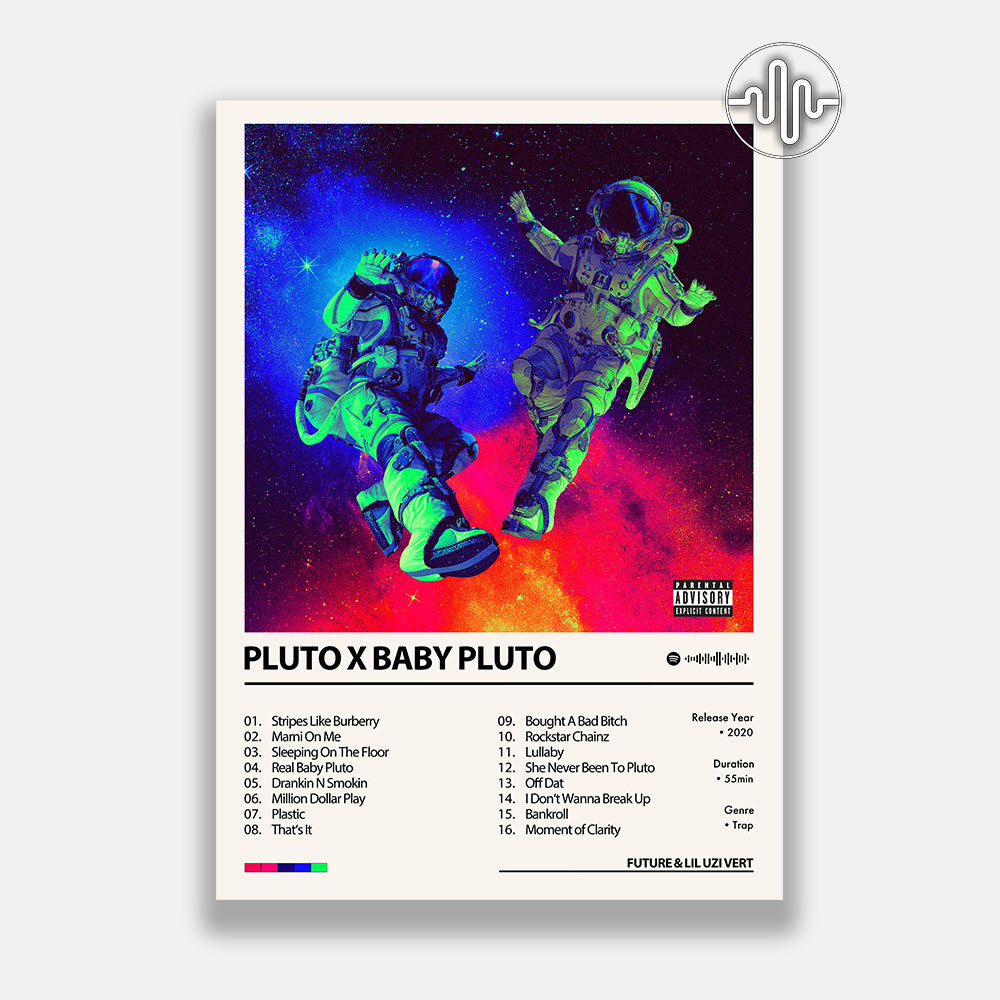 Future & Lil Uzi Vert - Pluto x Baby Pluto | Affiche de couverture de l'album