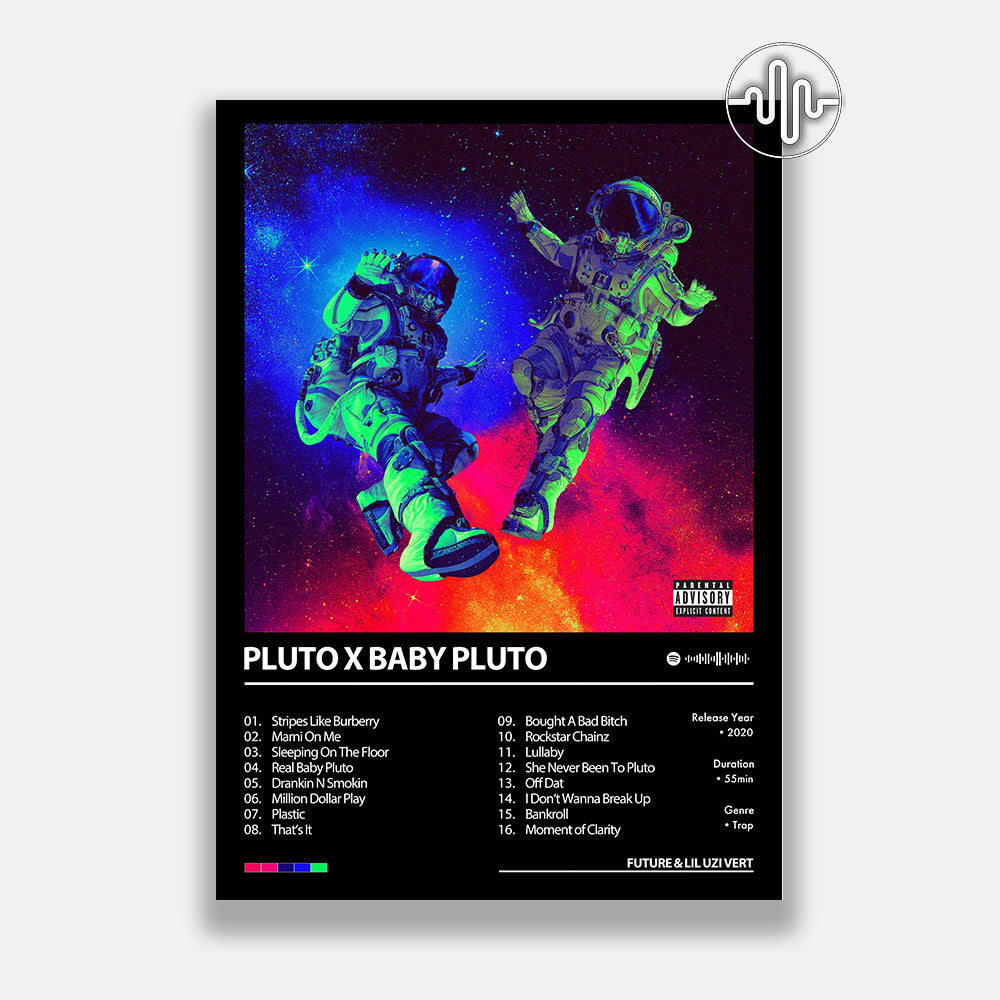 Future & Lil Uzi Vert - Pluto x Baby Pluto | Affiche de couverture de l'album
