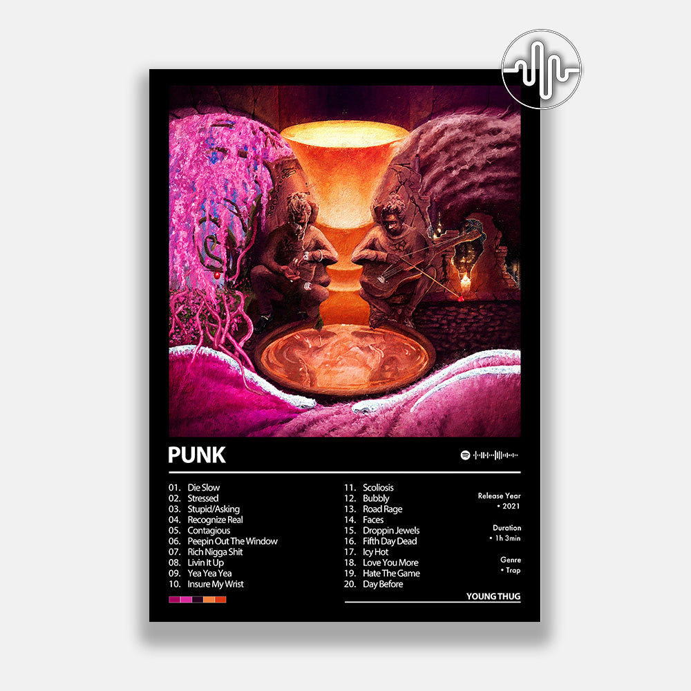 Young Thug - Punk | Affiche de couverture de l'album
