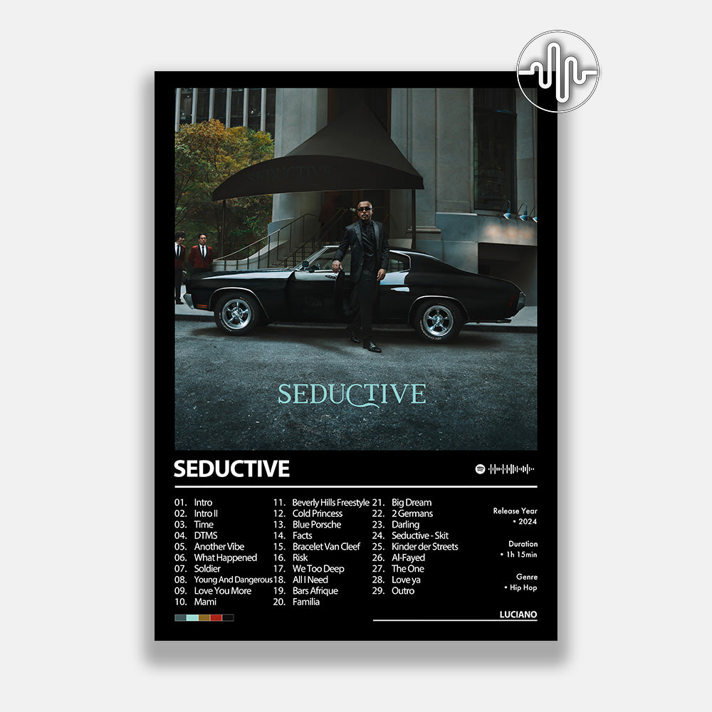 Luciano - Seductive | Affiche de couverture de l'album