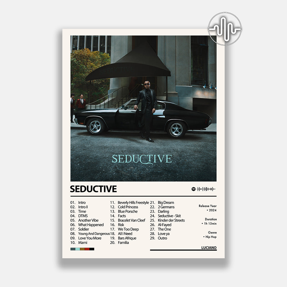 Luciano - Seductive | Affiche de couverture de l'album