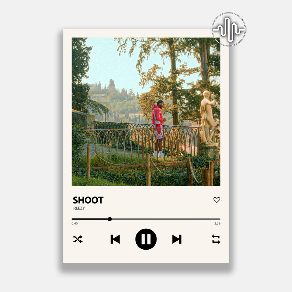 reezy - SHOOT | Affiche de chanson numérique