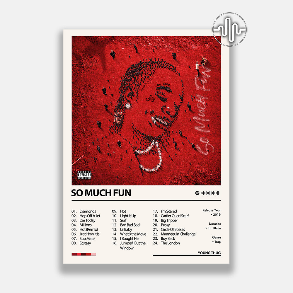Young Thug - So Much Fun (Deluxe) | Album Cover Poster