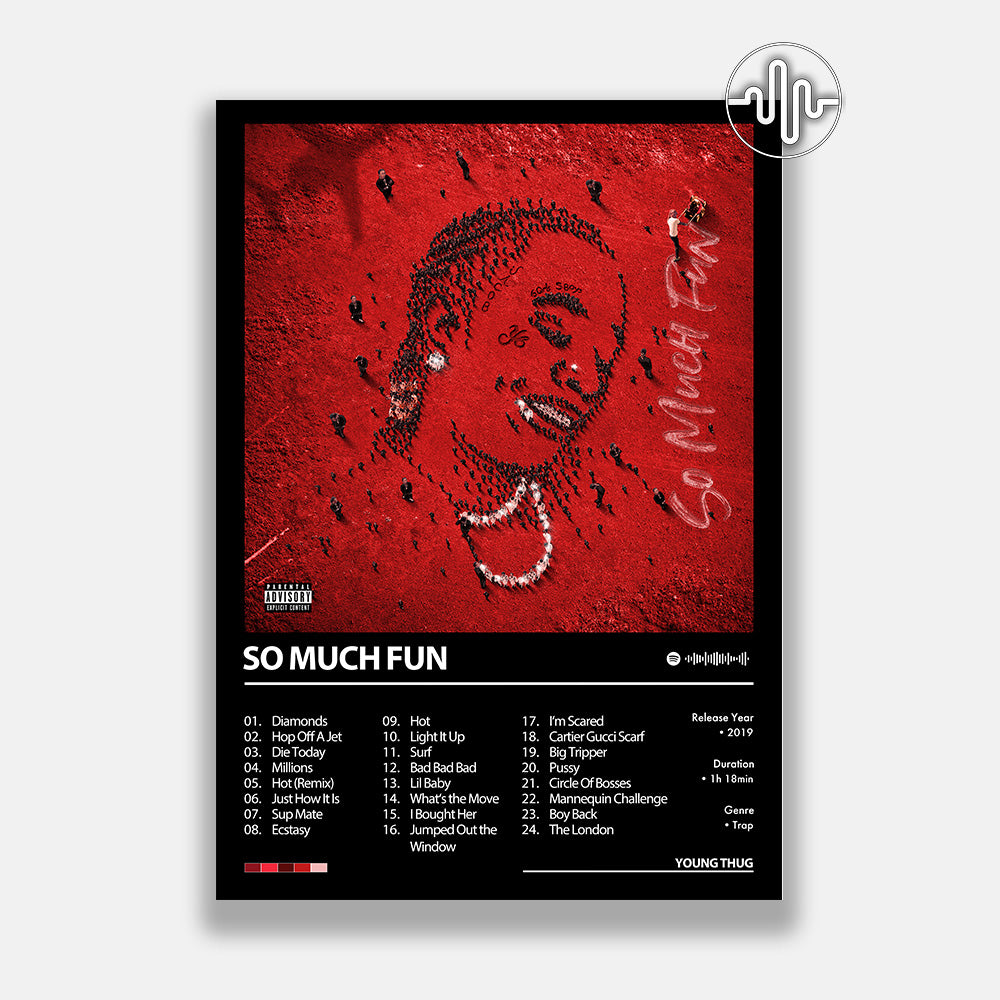 Young Thug - So Much Fun (Deluxe) | Album Cover Poster