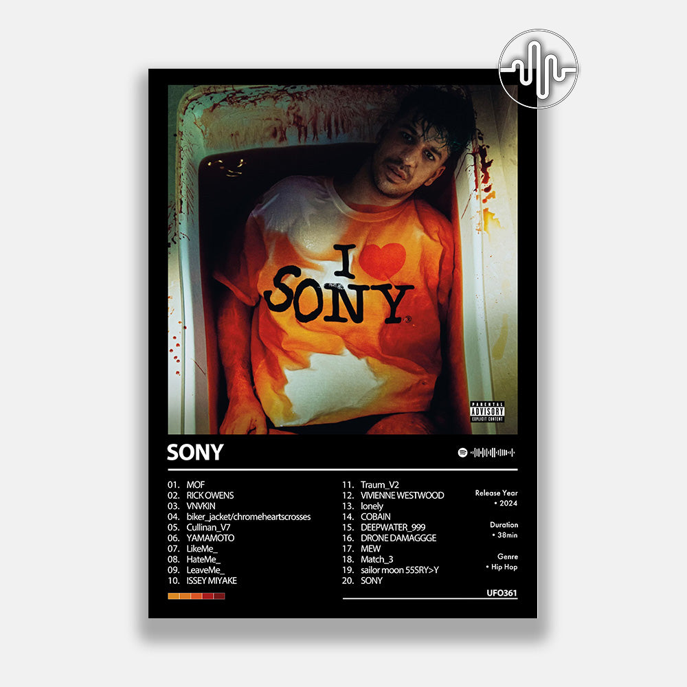 UFO361 - SONY | Affiche de couverture de l'album