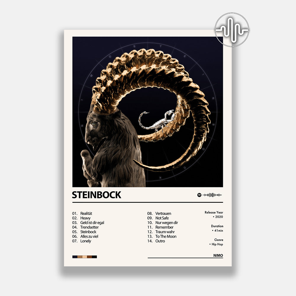 Nimo - Steinbock | Album Cover Poster