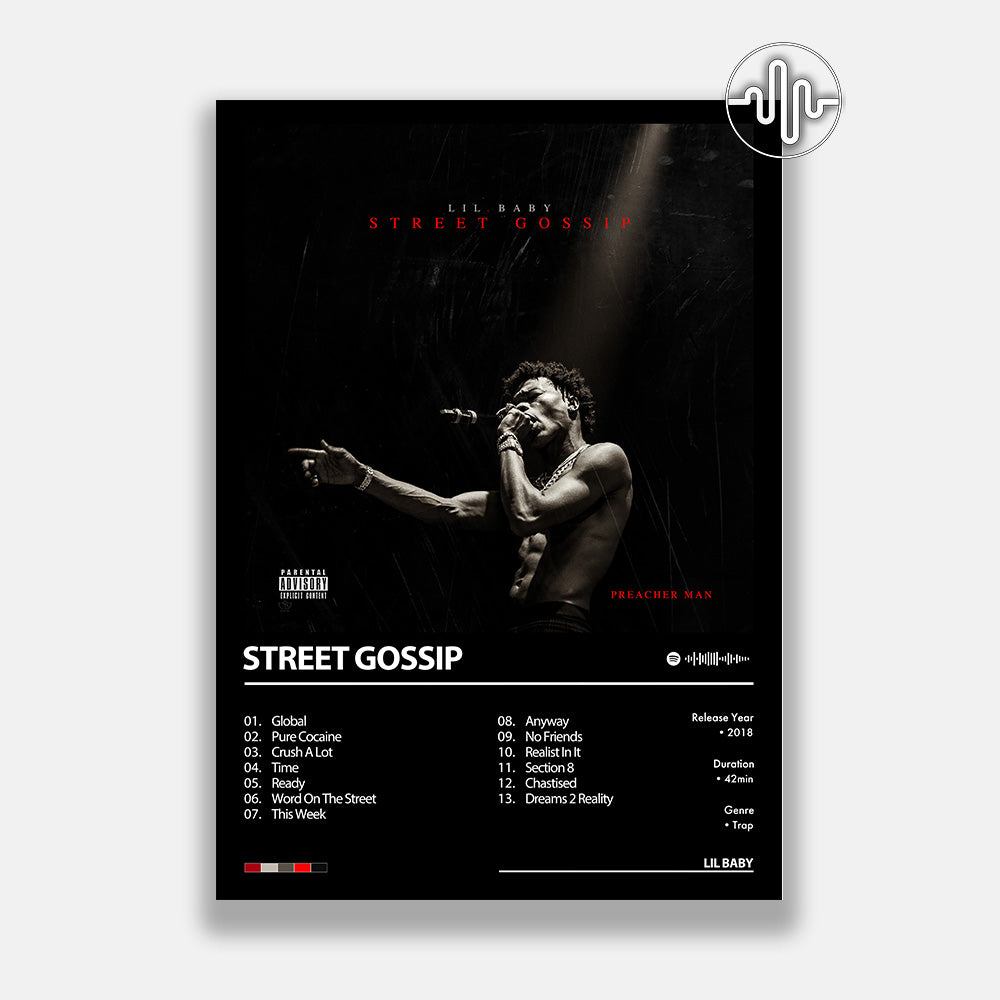 Lil Baby - Street Gossip | Affiche de couverture de l'album