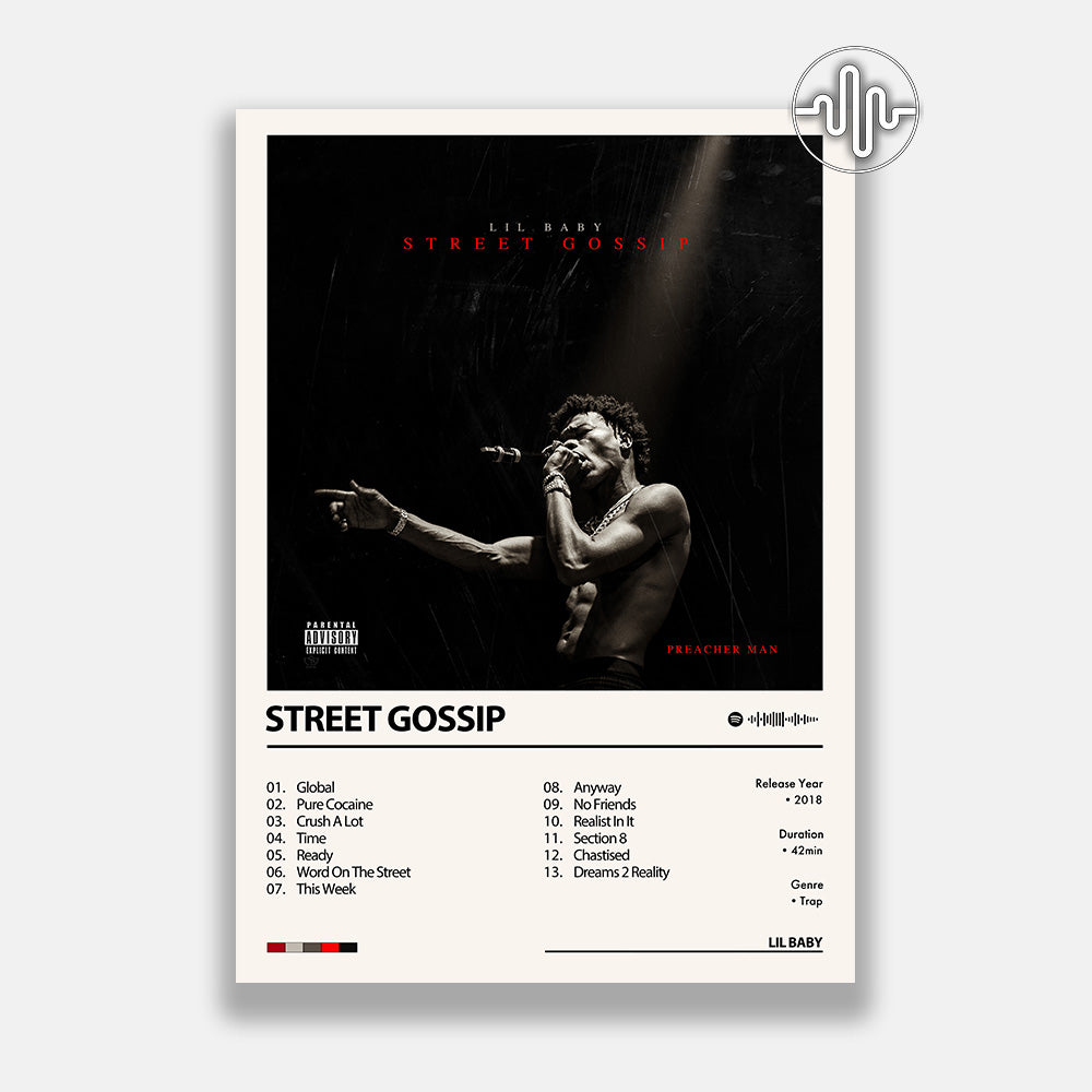 Lil Baby - Street Gossip | Affiche de couverture de l'album