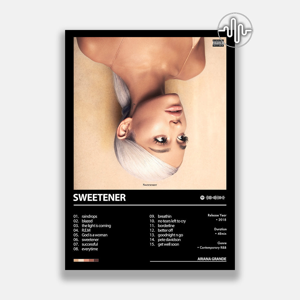 Ariana Grande - Sweetener | Affiche de couverture d'album numérique