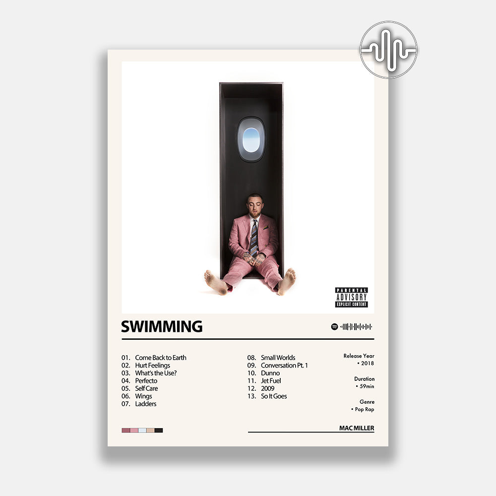 Mac Miller - Swimming | Affiche de couverture de l'album