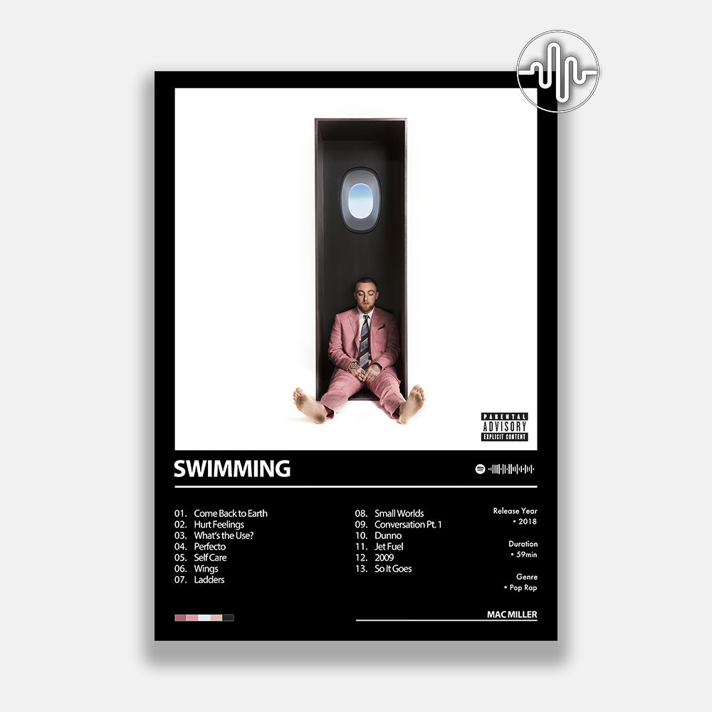 Mac Miller - Swimming | Affiche de couverture de l'album
