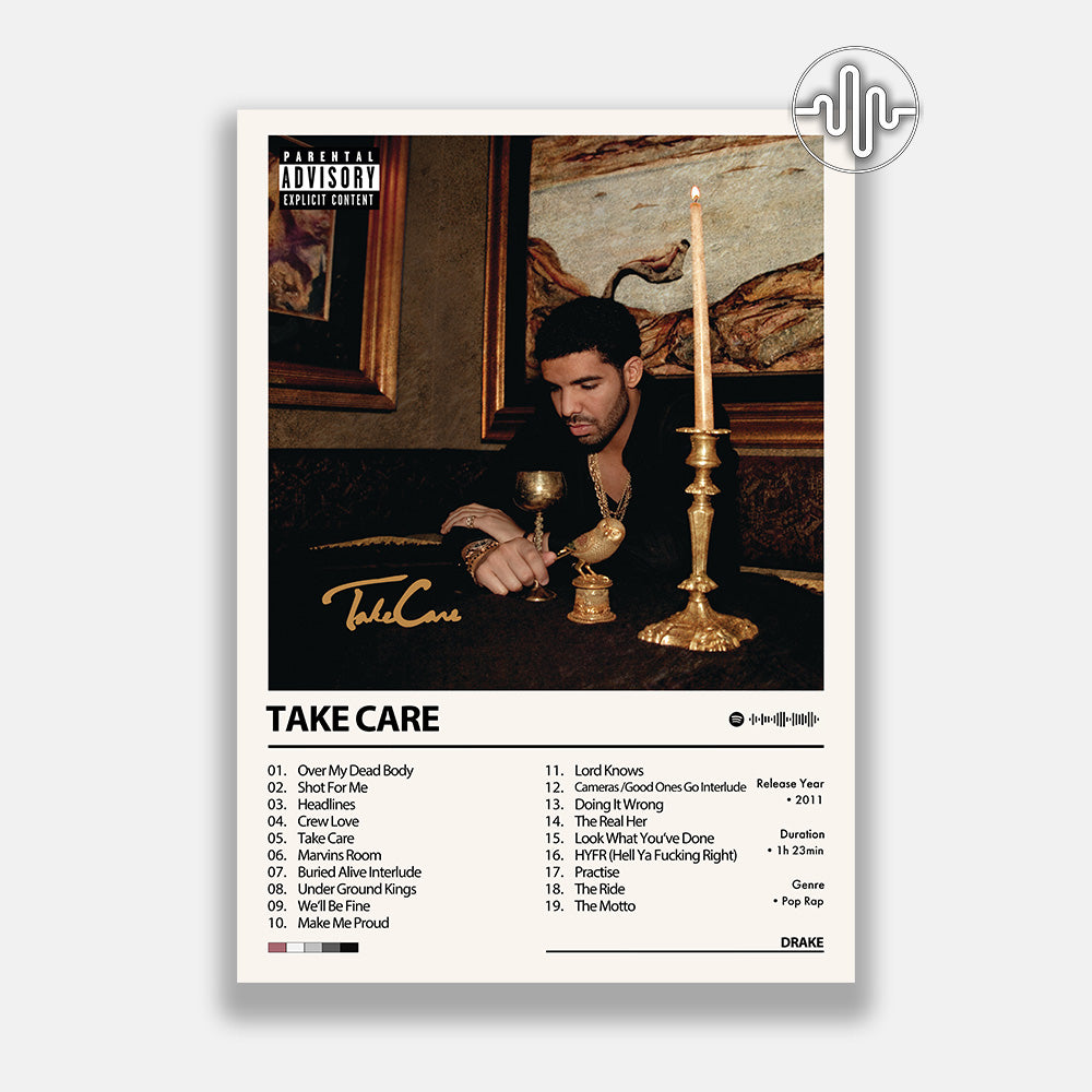 Drake - Take Care | Affiche de couverture de l'album