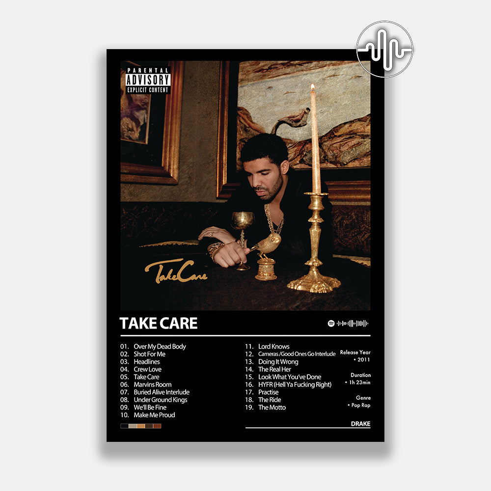 Drake - Take Care | Affiche de couverture de l'album