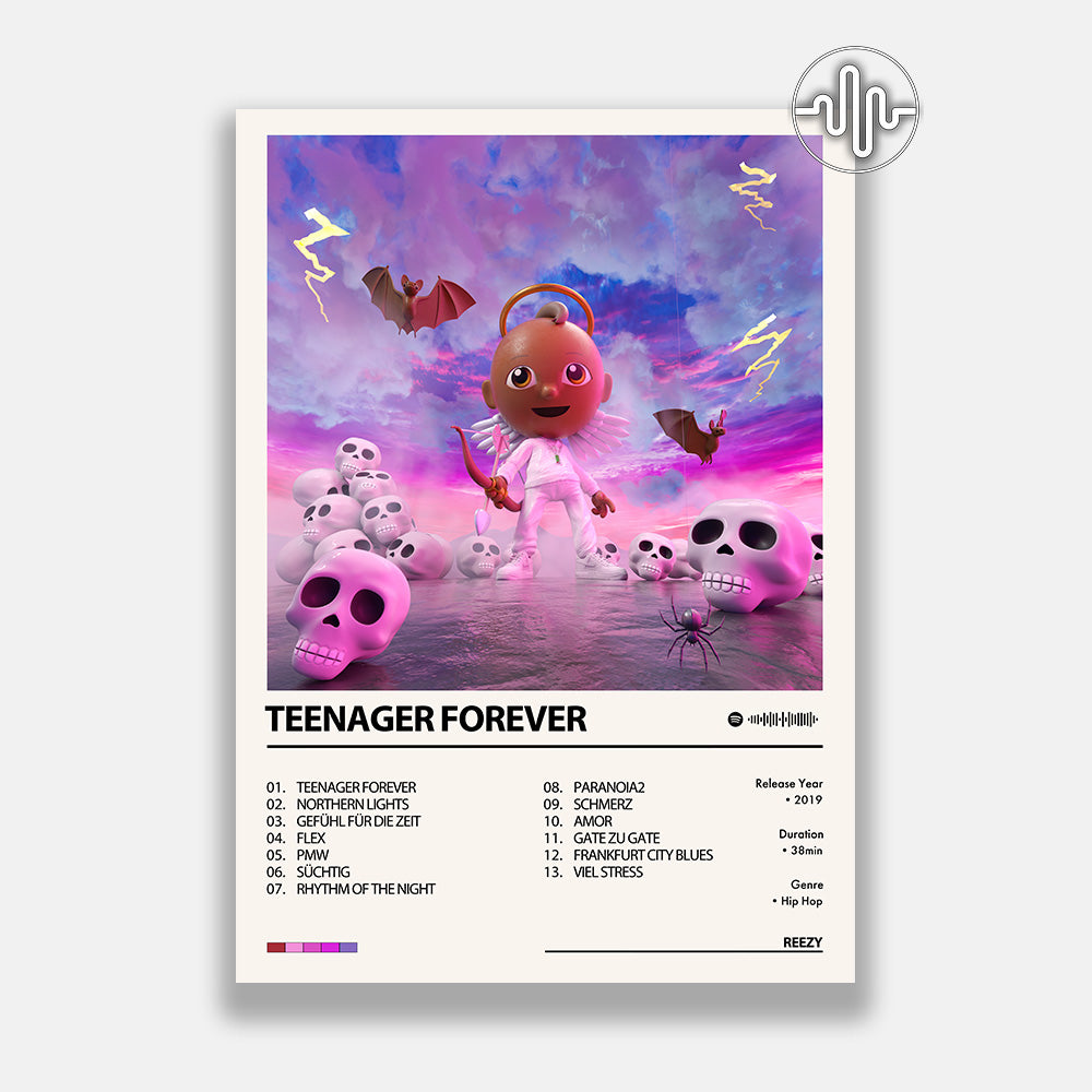 reezy - TEENAGER FOREVER | Affiche de couverture de l'album