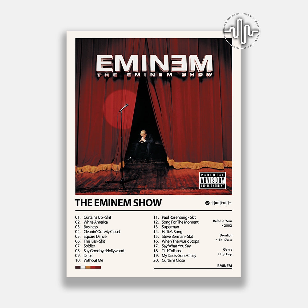 Eminem - The Eminem Show | Affiche de couverture de l'album