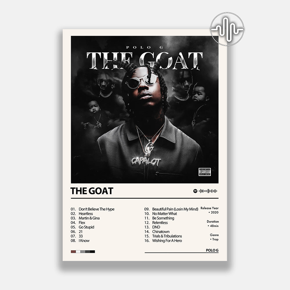 Polo G - THE GOAT | Affiche de couverture de l'album