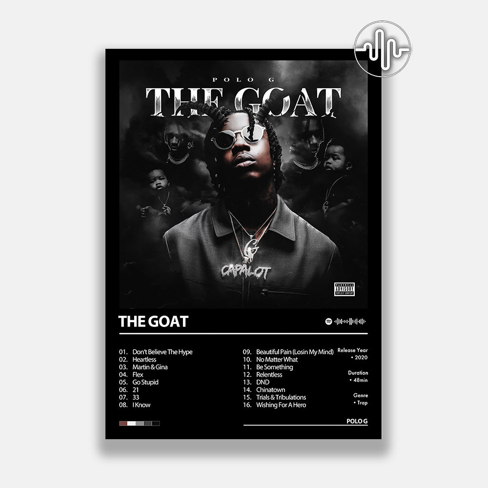 Polo G - THE GOAT | Affiche de couverture de l'album