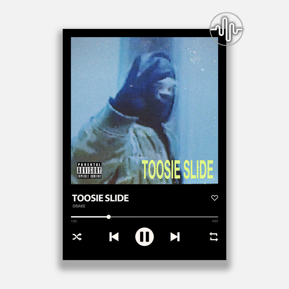 Drake - Toosie Slide | Affiche de chanson numérique