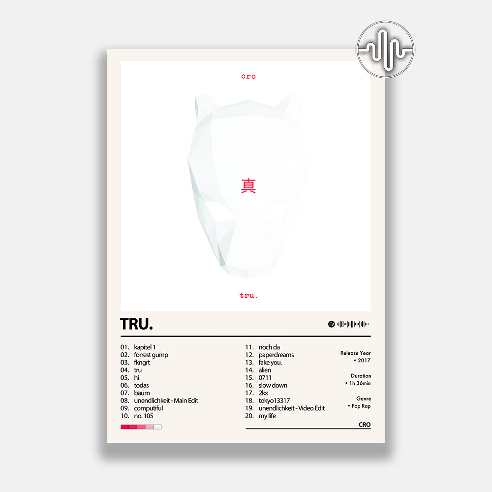 Cro - tru. | Affiche de couverture de l'album