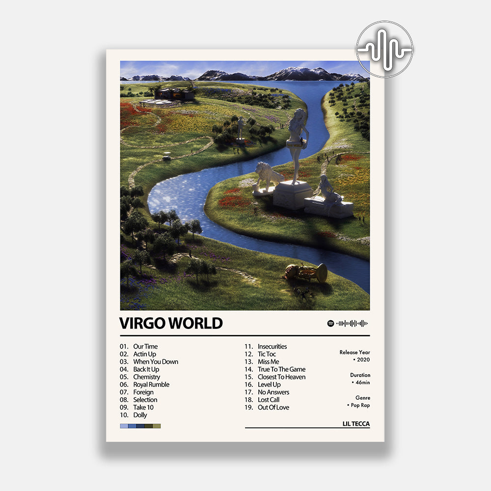 Lil Tecca - Virgo World | Affiche de couverture de l'album