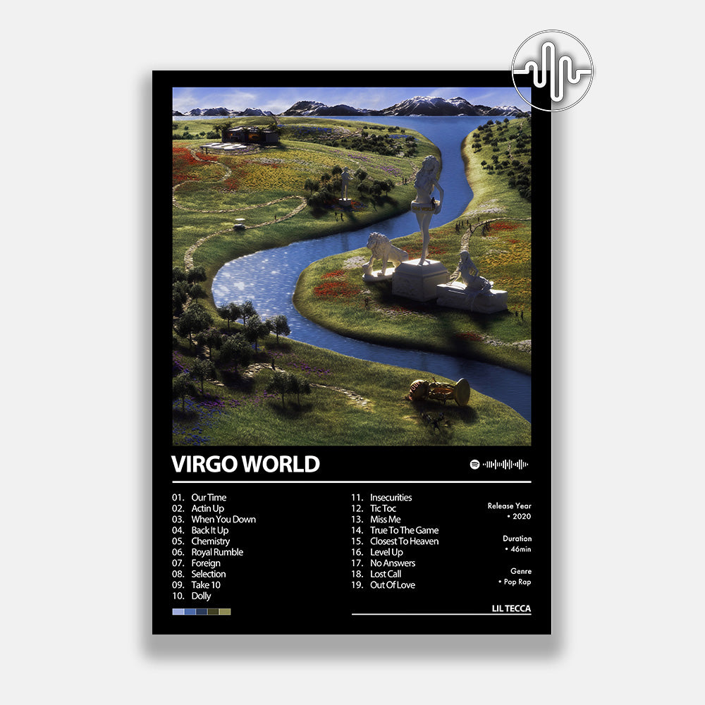 Lil Tecca - Virgo World | Affiche de couverture de l'album