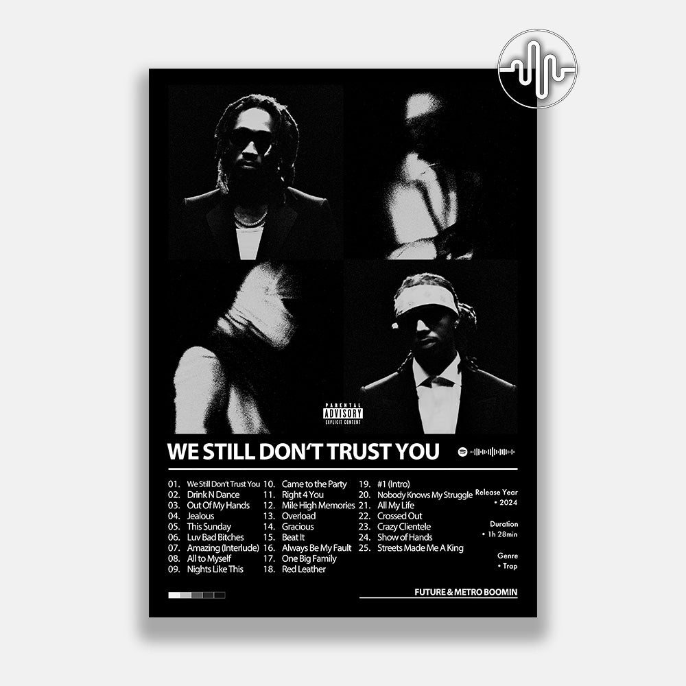 Future & Metro Boomin - WE STILL DON'T TRUST YOU | Affiche de couverture de l'album