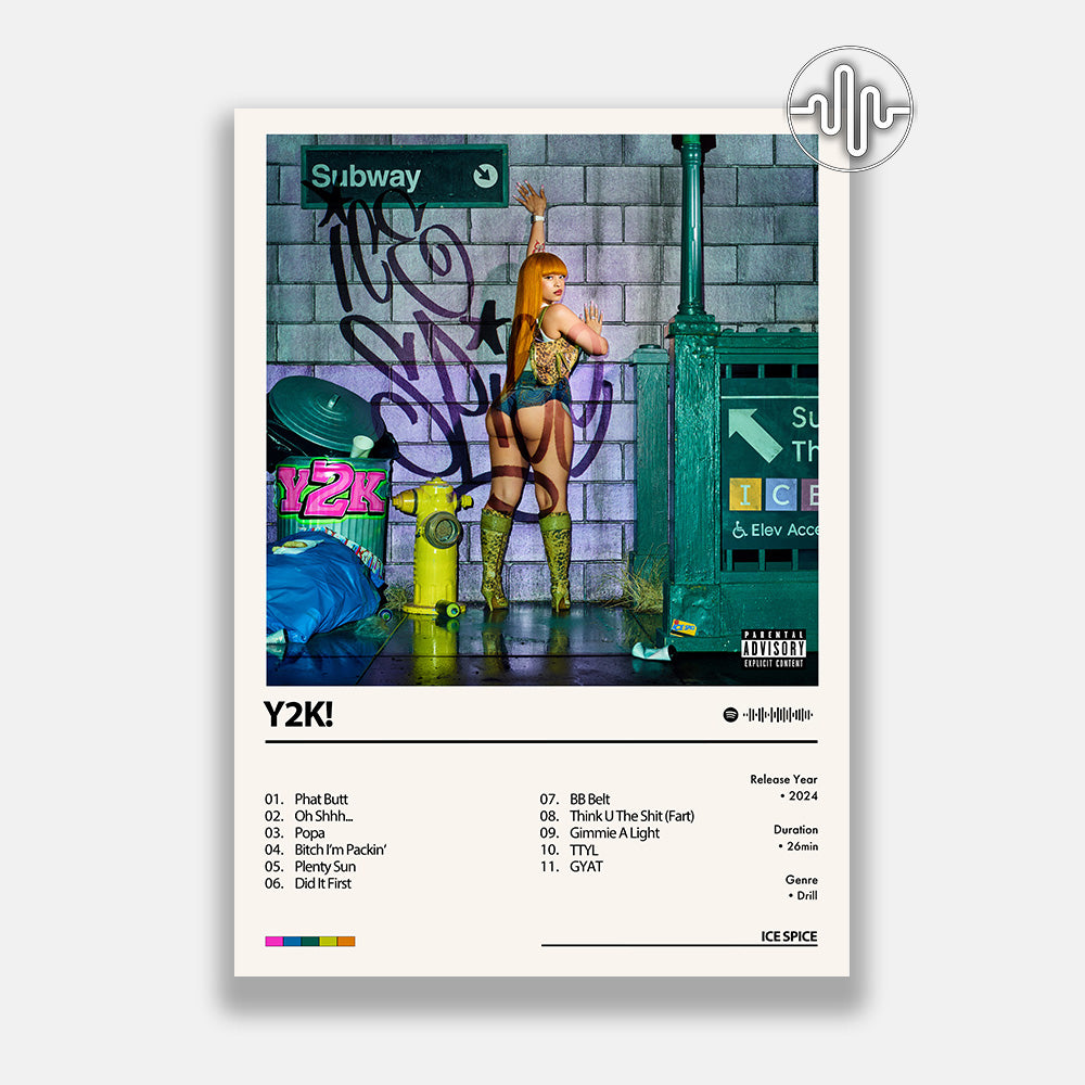 Ice Spice - Y2K! | Affiche de couverture de l'album