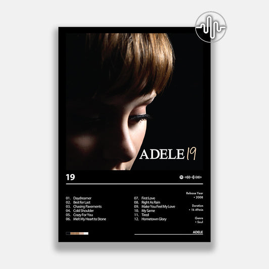 Adele - 19 | Affiche de couverture d'album numérique