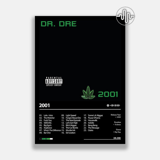 Dr. Dre - 2001 | Affiche de couverture de l'album