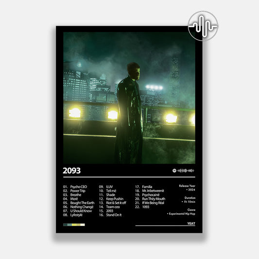 Yeat - 2093 | Album cover poster