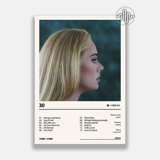 Adele - 30 | Affiche de couverture d'album numérique