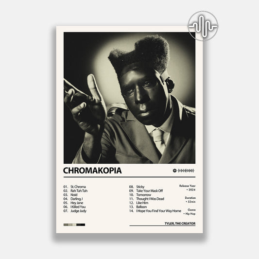 Tyler, The Creator - CHROMAKOPIA | Affiche de couverture de l'album