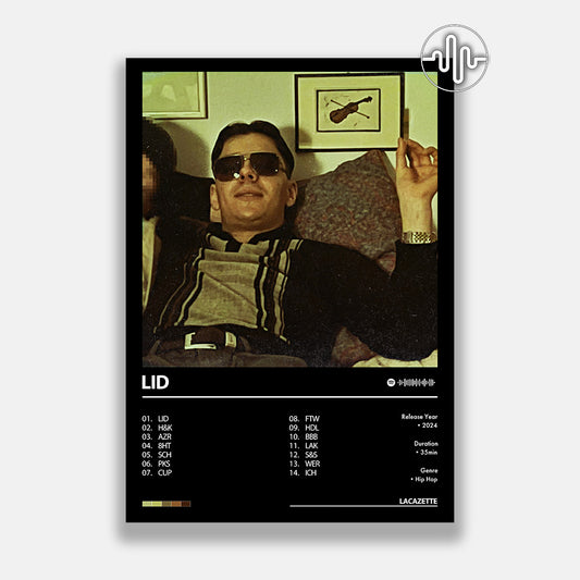 LACAZETTE - LID | Digital album cover poster