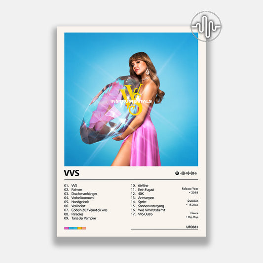 UFO361 - VVS | Album cover poster