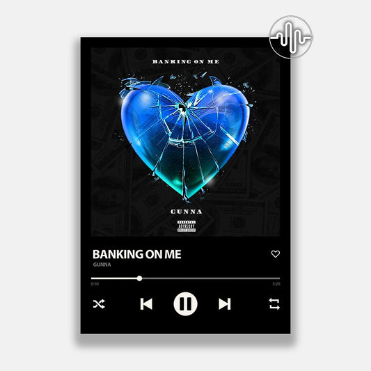 Gunna - Banking On Me | Affiche de chanson numérique