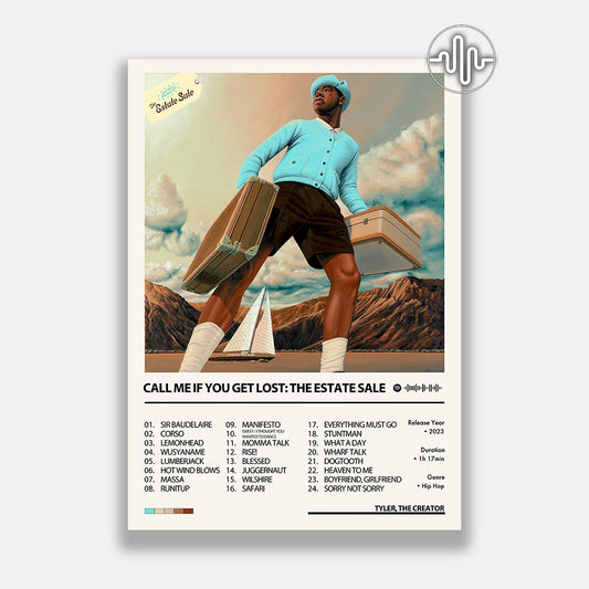 Tyler, The Creator - CALL ME IF YOU GET LOST: The Estate Sale | Affiche de couverture de l'album