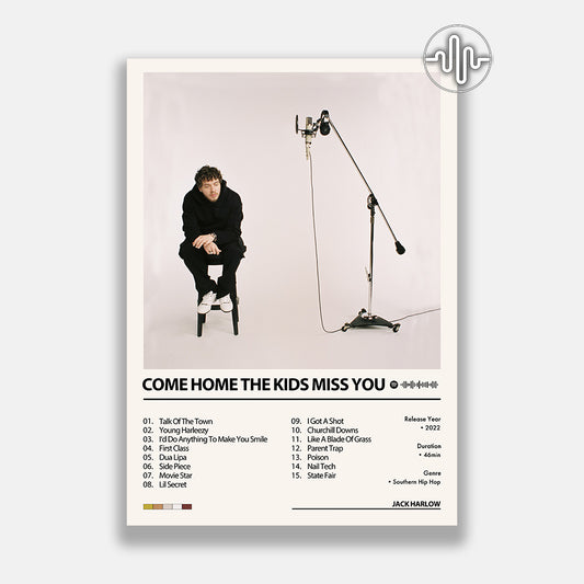 Jack Harlow - Come Home The Kids Miss You | Affiche de couverture de l'album