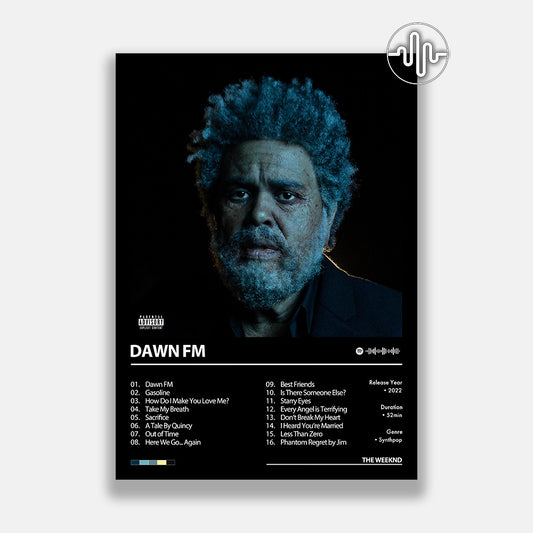The Weeknd - Dawn FM | Affiche de couverture de l'album