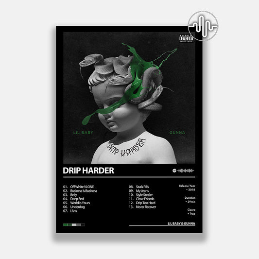 Lil Baby & Gunna - Drip Harder | Affiche de couverture de l'album