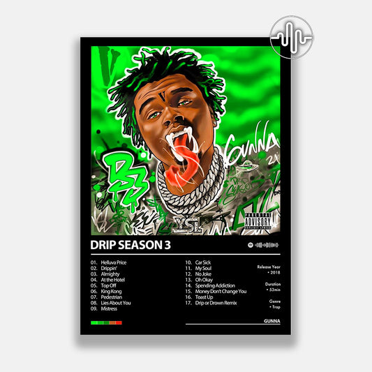 Gunna - Drip Season 3 | Affiche de couverture de l'album