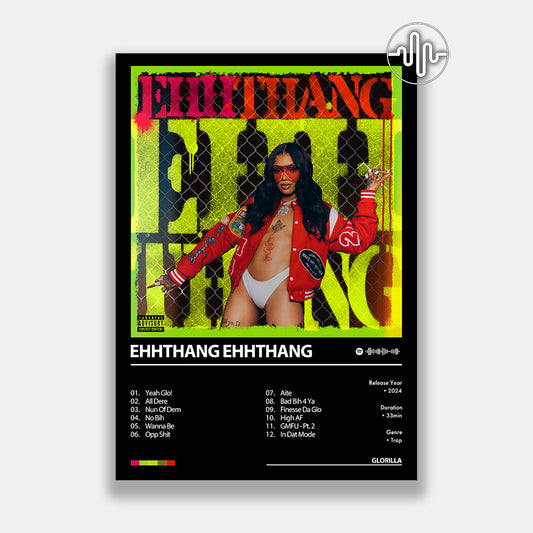 GloRilla - Ehhthang Ehhthang | Affiche de couverture de l'album