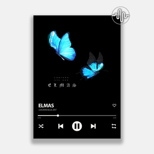 Luciano & Lil Zey - ELMAS | Song poster
