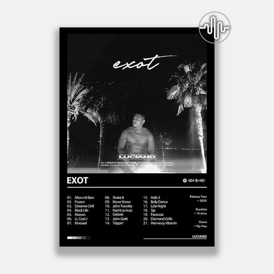 Luciano - EXOT | Affiche de couverture de l'album