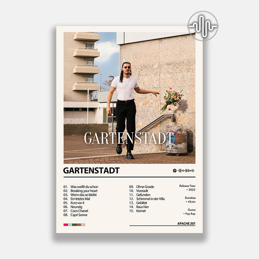 Apache 207 - Gartenstadt | Affiche de couverture d'album numérique
