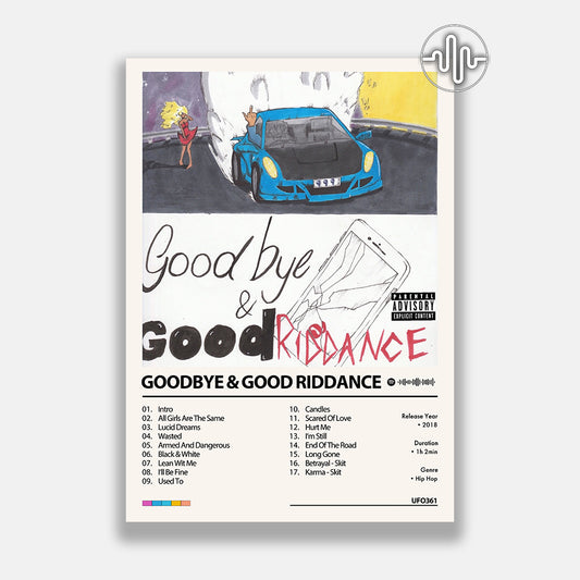 Juice WRLD - Goodbye & Good Riddance | Affiche de couverture de l'album