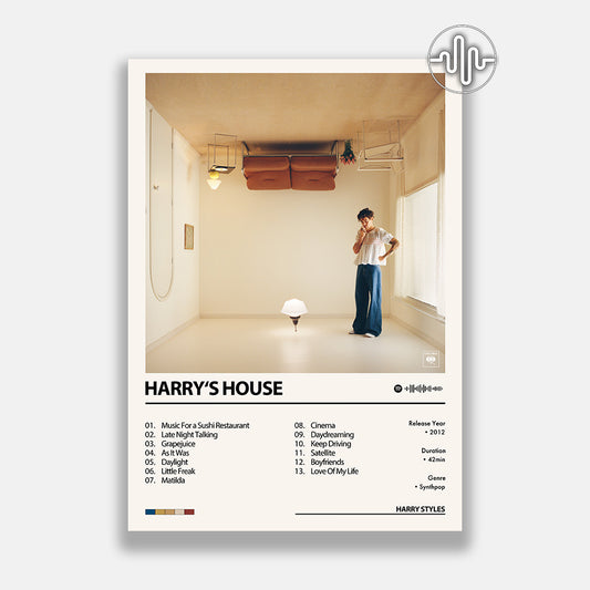 Harry Styles - Harry's House | Affiche de couverture de l'album