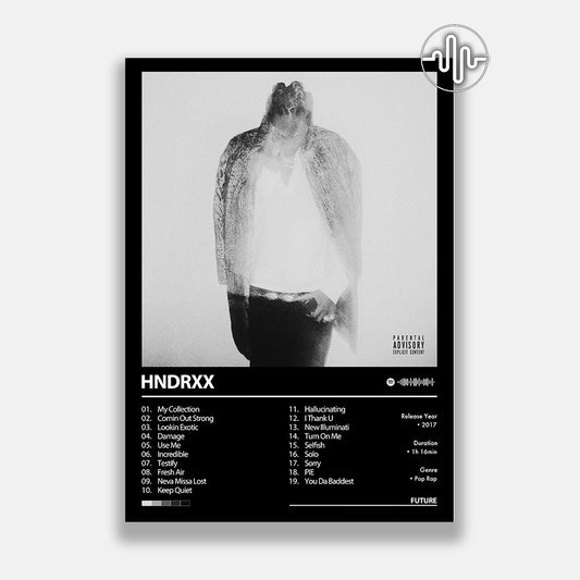 Future - HNDRXX | Affiche de couverture de l'album