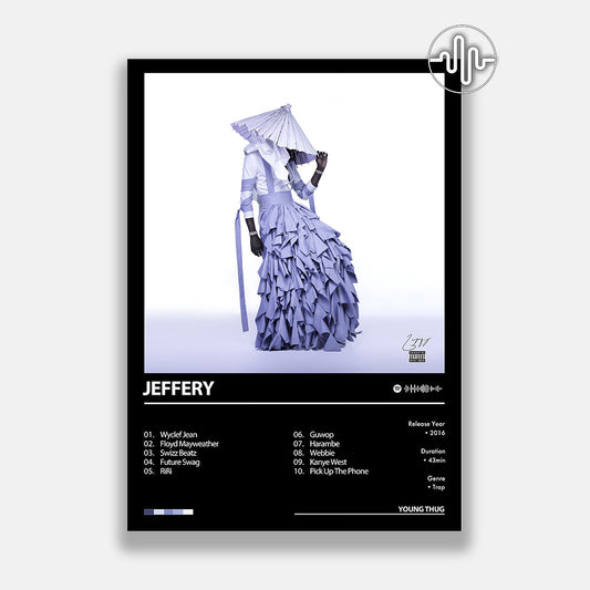 Young Thug - JEFFERY | Affiche de couverture de l'album